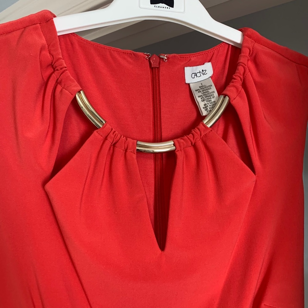 Beautiful coral dress